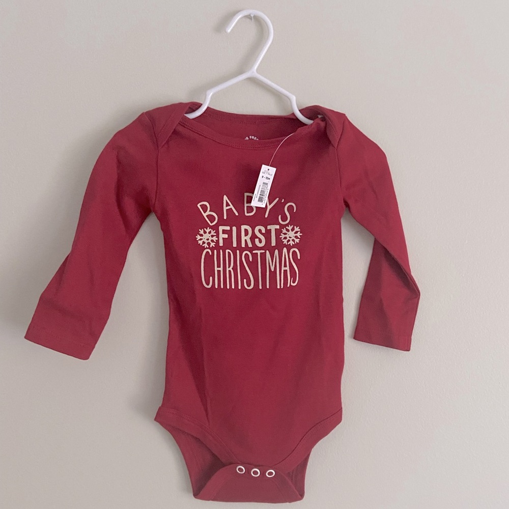 5 for $20 Baby first Christmas onesie - size 9-12M